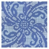 EMBROIDERY BLUE